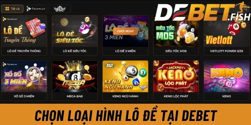 Lô đề 1 Lô Đề DEBET Không Khiến Người Chơi Thất Vọng