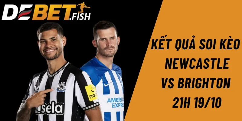 Phân tích và soi kèo Newcastle vs Brighton 21H ngày 19/10 3 Kết quả soi kèo Newcastle vs Brighton 21H ngày 19/10 chi tiết