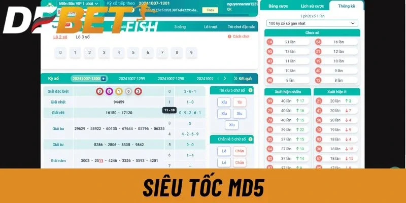 Lô đề 3 Siêu tốc MD5 với tính minh bạch và công bằng cao